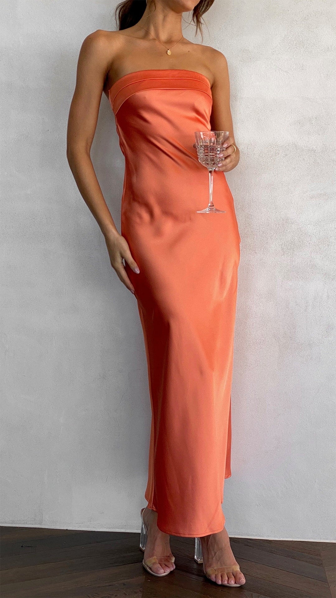 Women’s Elegant Flowy Maxi Dress - Claraa