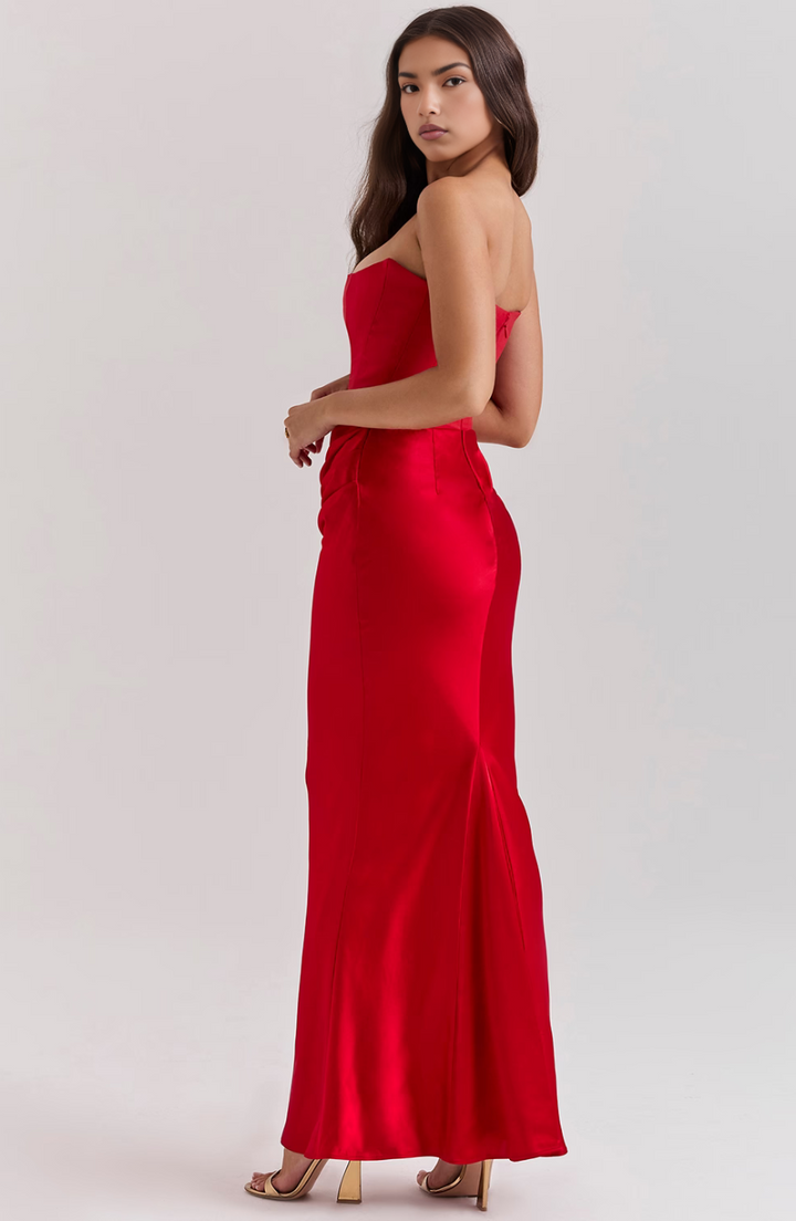 Strapless Maxi Dress - Aura