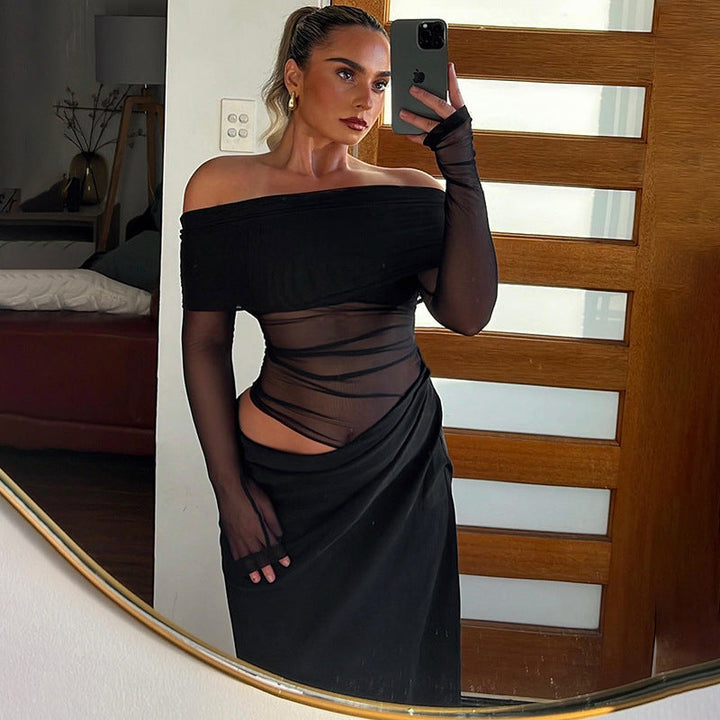Mesh Maxi Dress - Blair