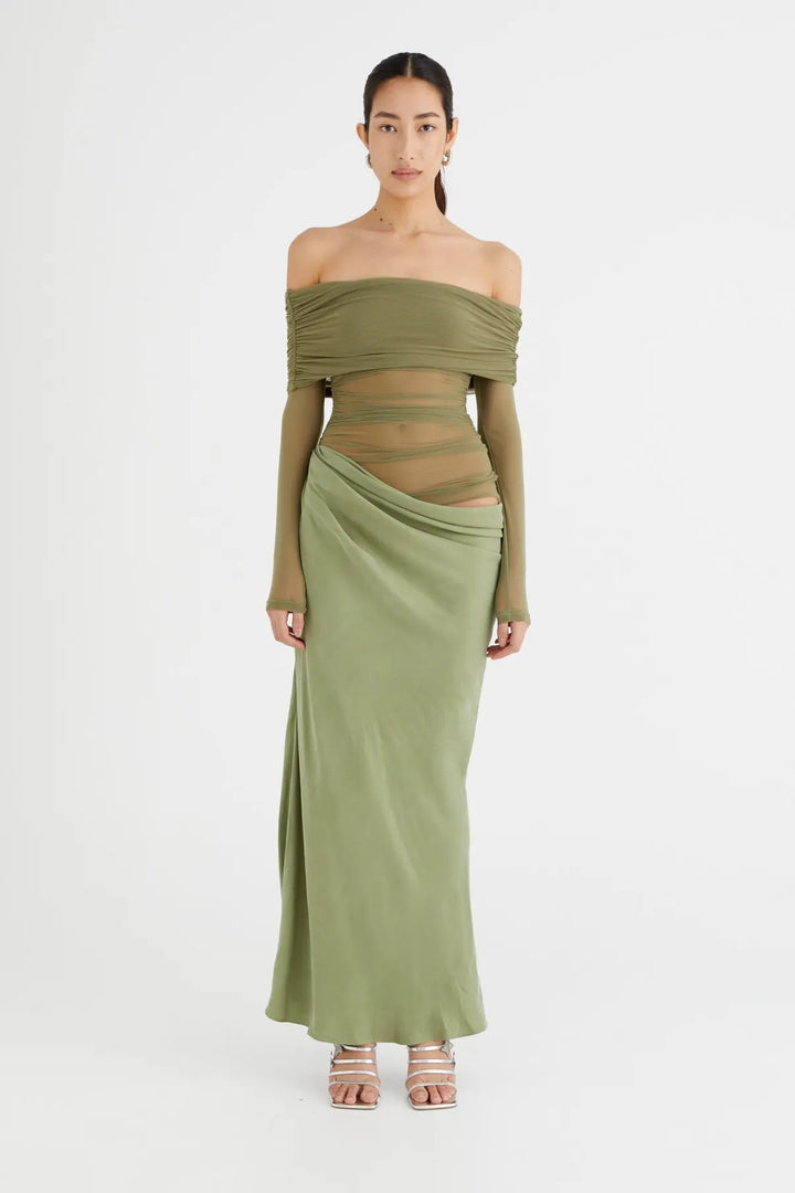 Mesh Maxi Dress - Blair