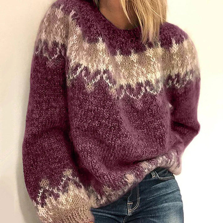 Women’s Oversized Chunky Knit Sweater - Lisa