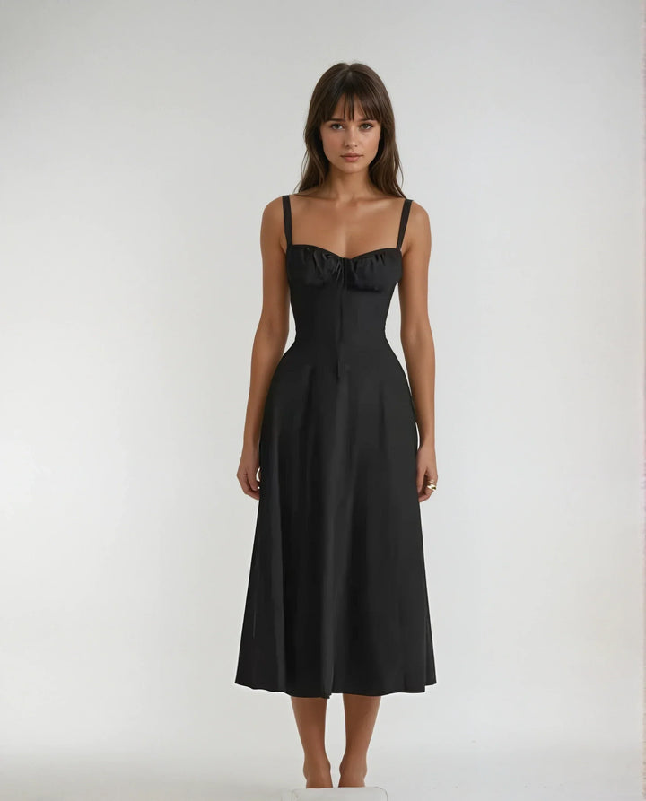 Variant image for Women’s Corset A-Line Midi Dress Elegant Design - Catherine-33