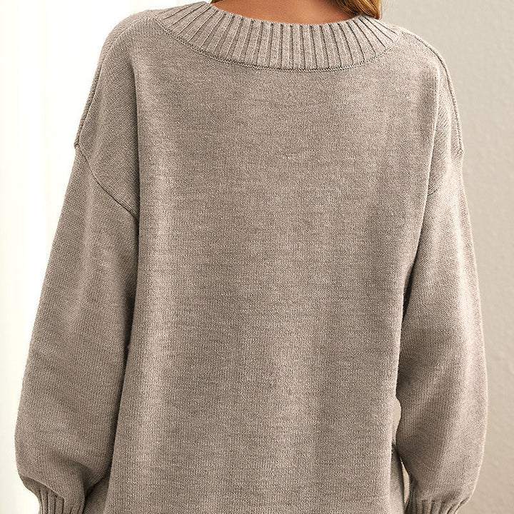 Women’s V-Neck Jumper - Nanna