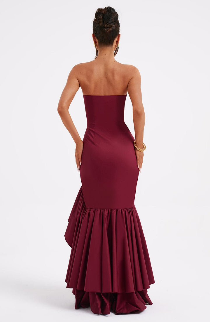 Women's Elegant Maxi Dress - Nina