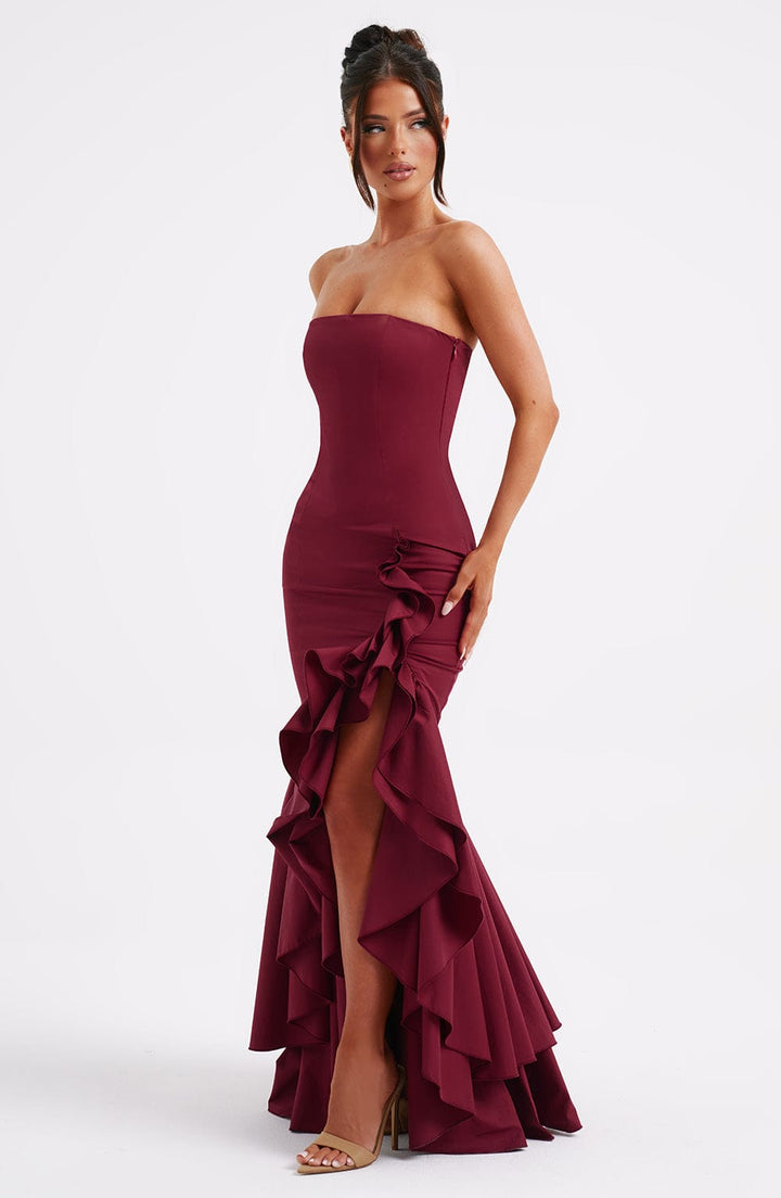 Women's Elegant Maxi Dress - Nina