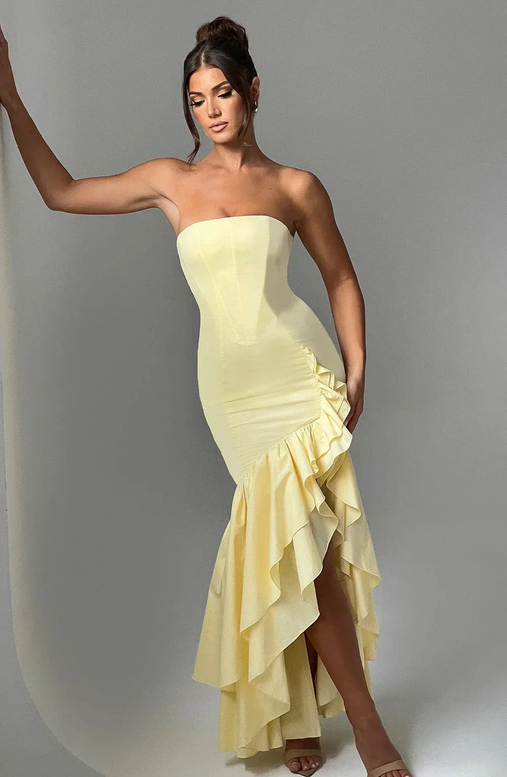 Women's Elegant Maxi Dress - Nina