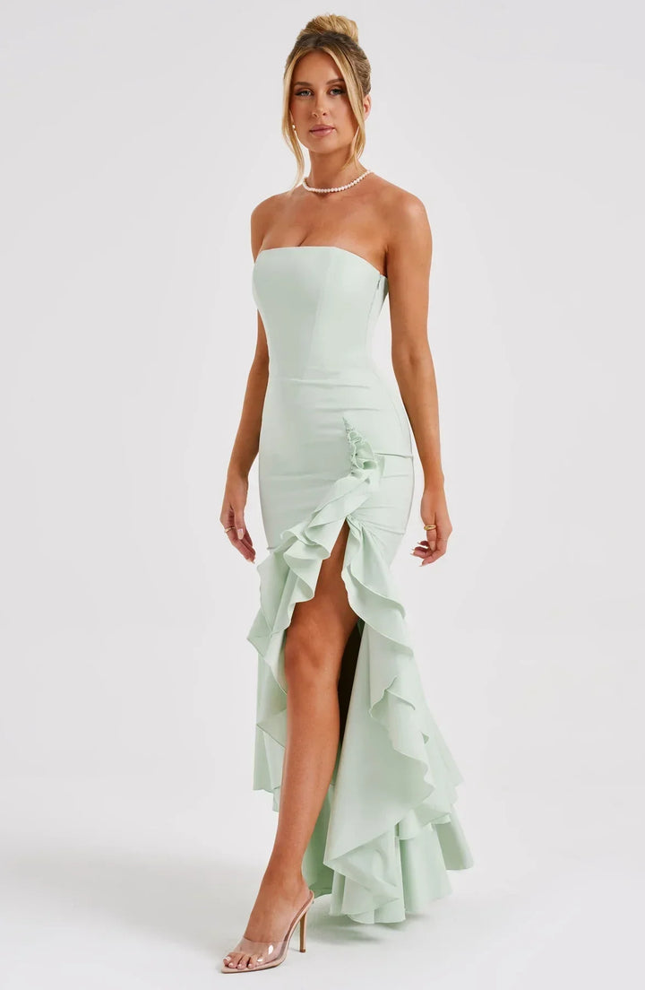 Women's Elegant Maxi Dress - Nina