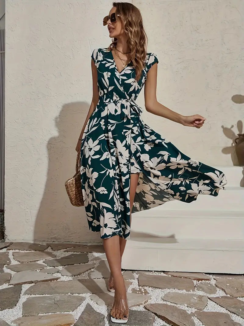 Women's Floral Maxi Dress - Heidi