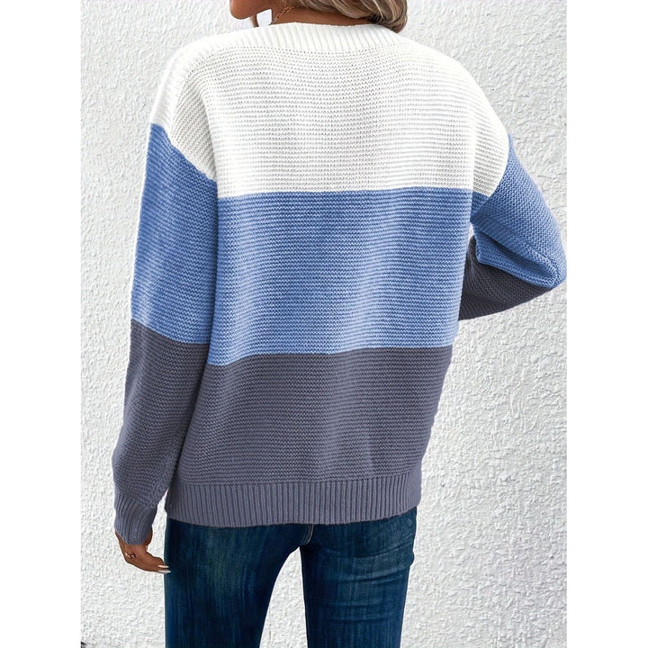 Women’s Comfortable  Boat Neck Sweater - Sigridur