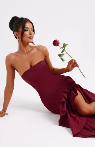Women's Elegant Maxi Dress - Nina