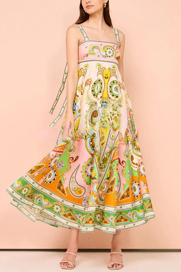 Women’s Summer Elegant Maxi Dress - Luisa