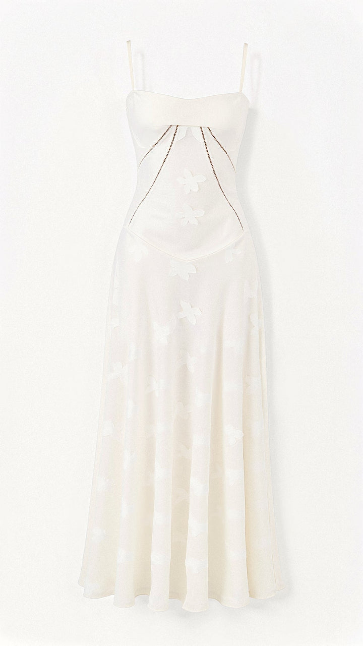 Variant image for Women’s Elegant Sleeveless Lace Back Maxi Dress - Hannah-2