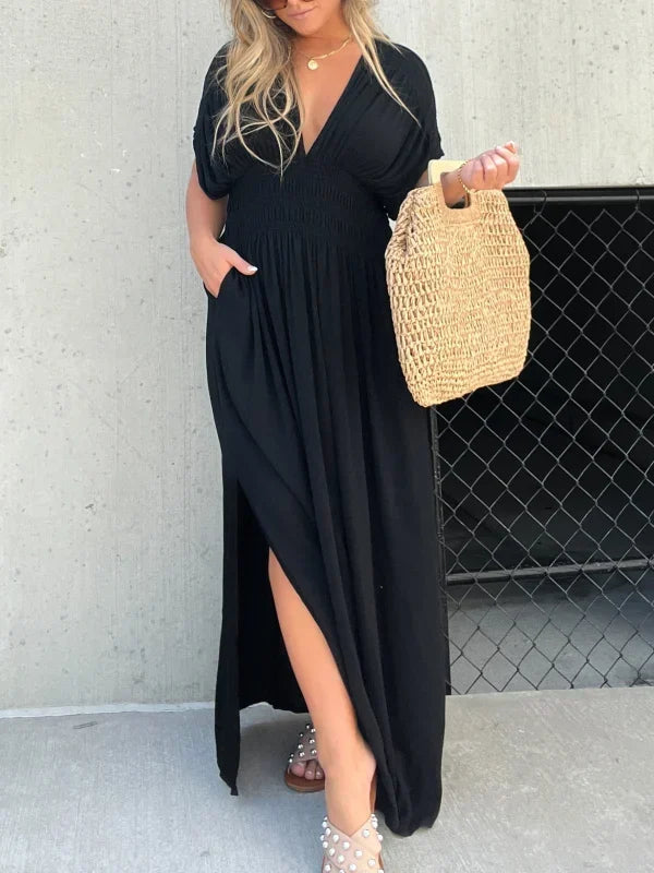 Women’s Elegant Summer Maxi Dress - Ada