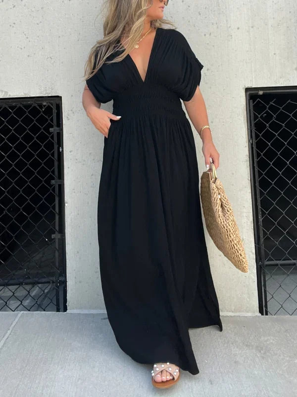 Women’s Elegant Summer Maxi Dress - Ada