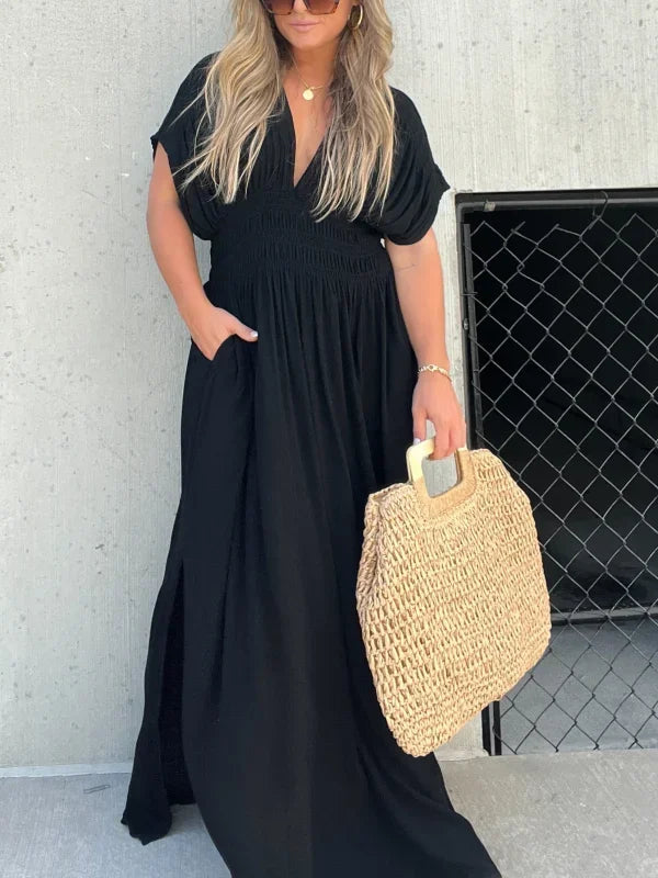 Women’s Elegant Summer Maxi Dress - Ada