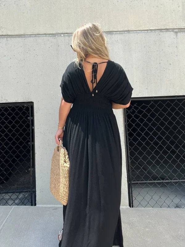 Women’s Elegant Summer Maxi Dress - Ada