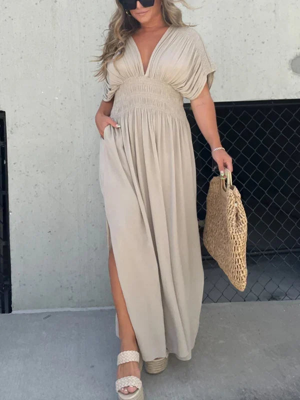 Women’s Elegant Summer Maxi Dress - Ada