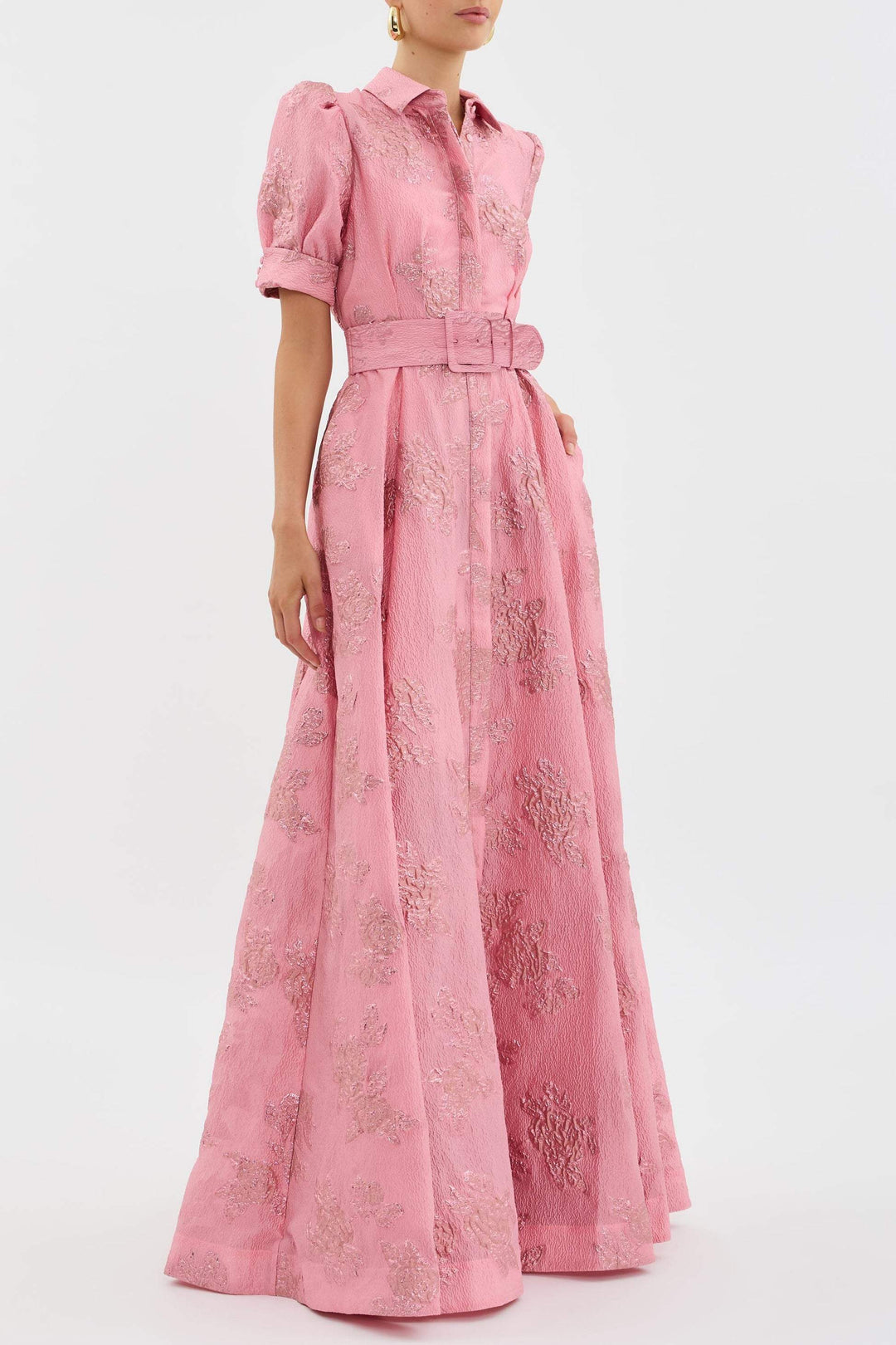 Short Puff Sleeves Dress | Hazel