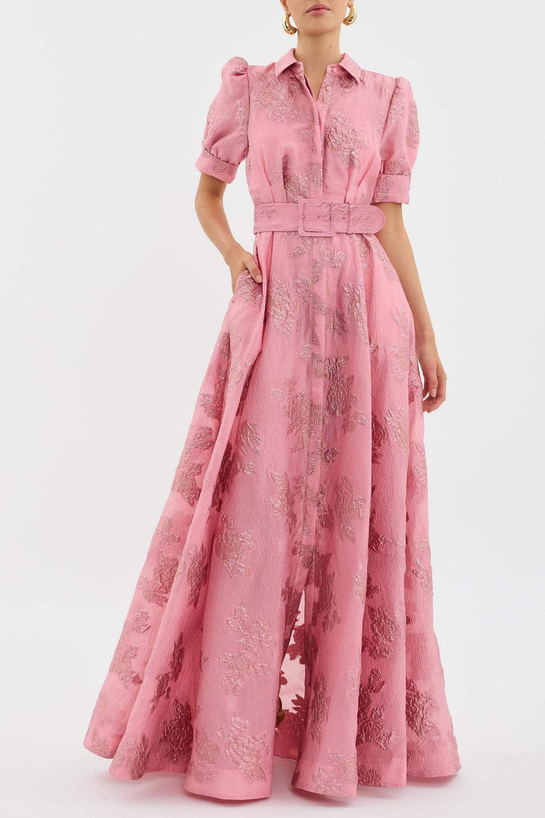 Short Puff Sleeves Dress | Hazel