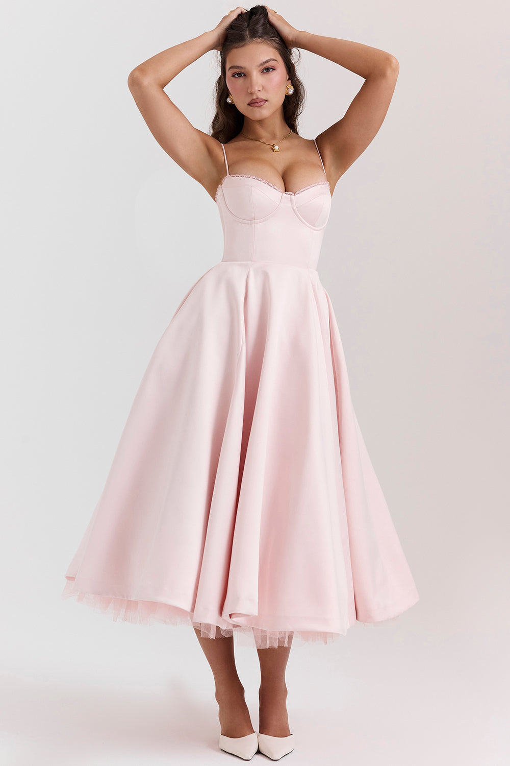 Blush Midi Dress Women | Marlowe