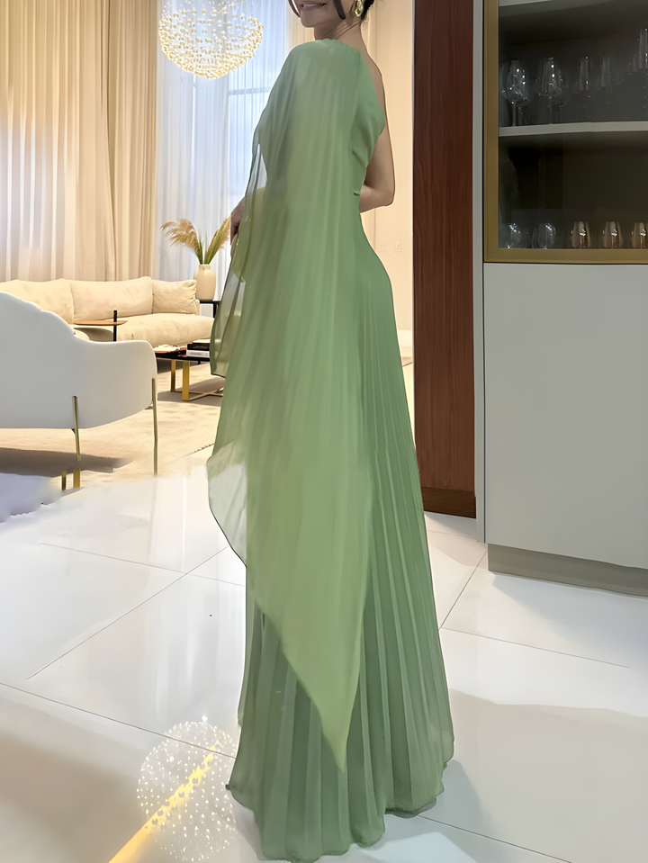 Women’s Elegant Off-Shoulder Maxi Dress - Claire