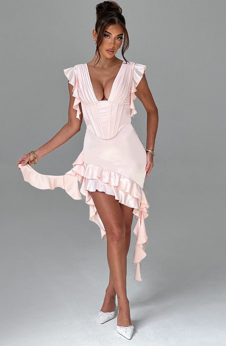 Women’s Elegant Cocktail  Mini Dress - Rosalie